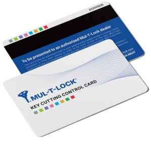 Cartão de duplicação de chaves